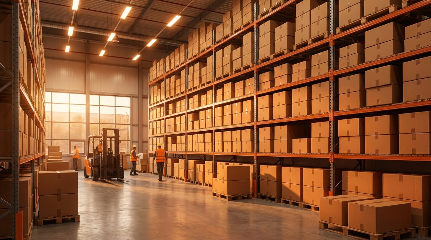 Kemasan Kardus background